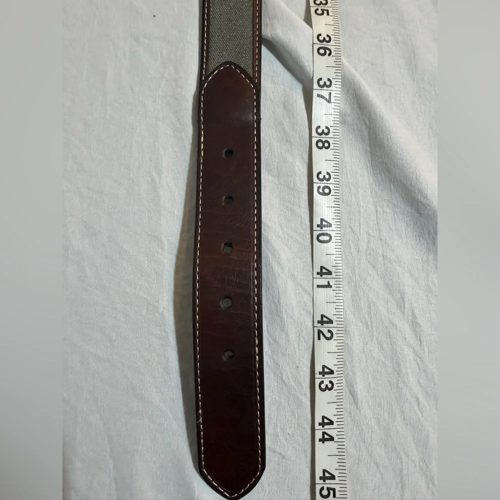 Men's Brown‎ Leather Belt size 38
